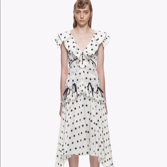 Self-Portrait Dresses & Skirts - Self-portrait Printed Star Cocktail Dress